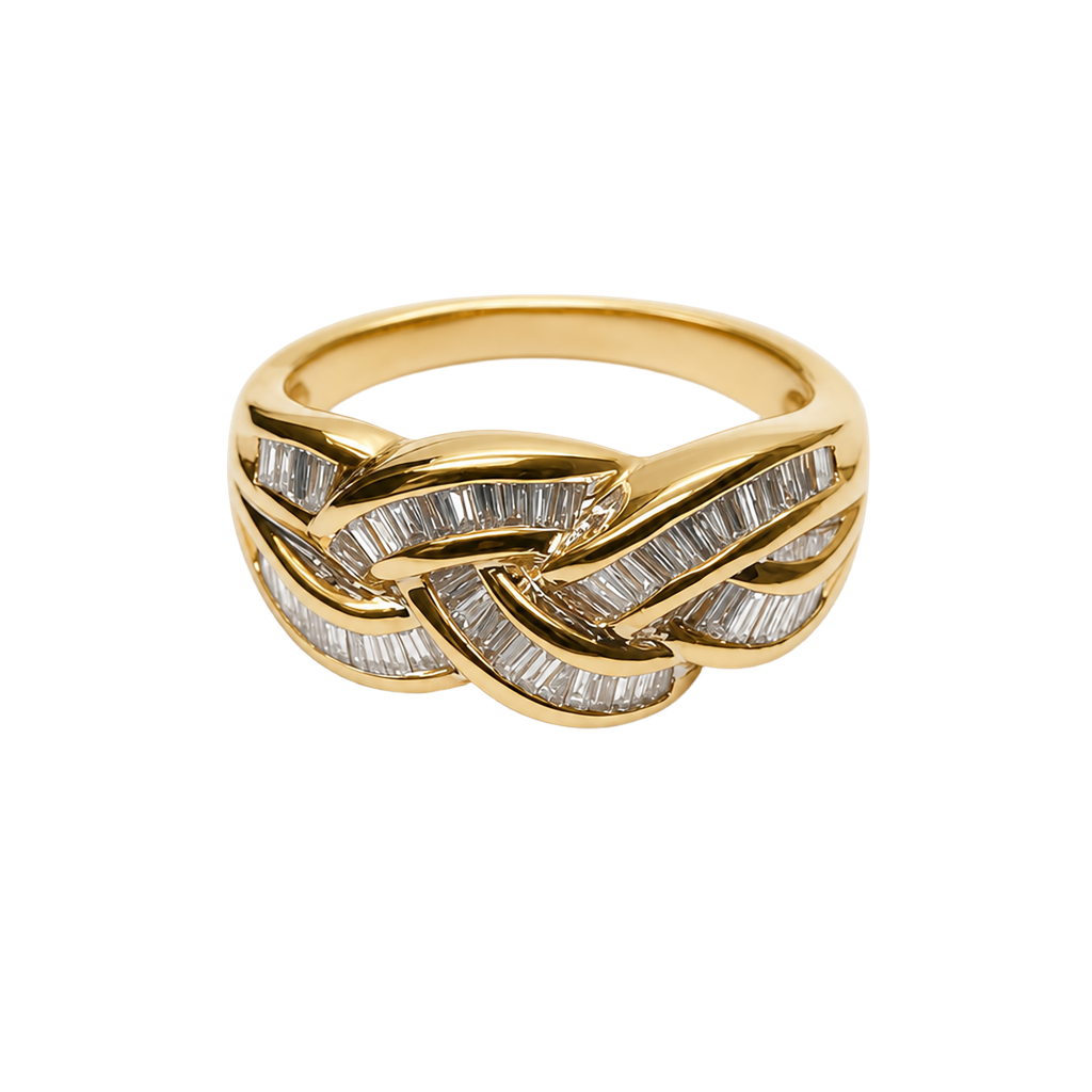 14KY Yellow Gold Diamond Ring