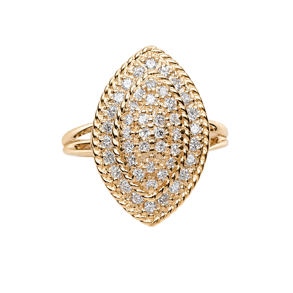 14KY Yellow Gold Diamond Ring