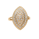 14KY Yellow Gold Diamond Ring