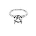 18K White Gold Diamond Ring
