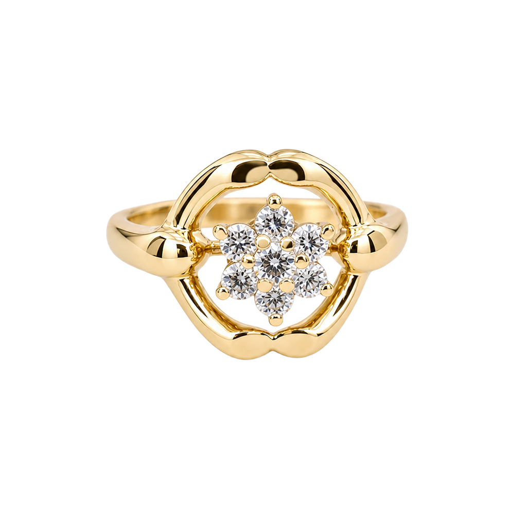 14KY Yellow Gold Diamond Ring