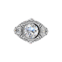 14K White Gold Lab Diamond Ring