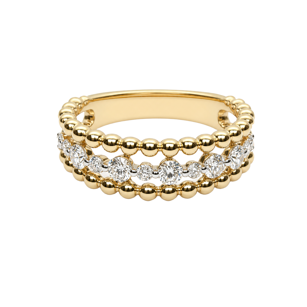 14KY Yellow Gold Diamond Ring