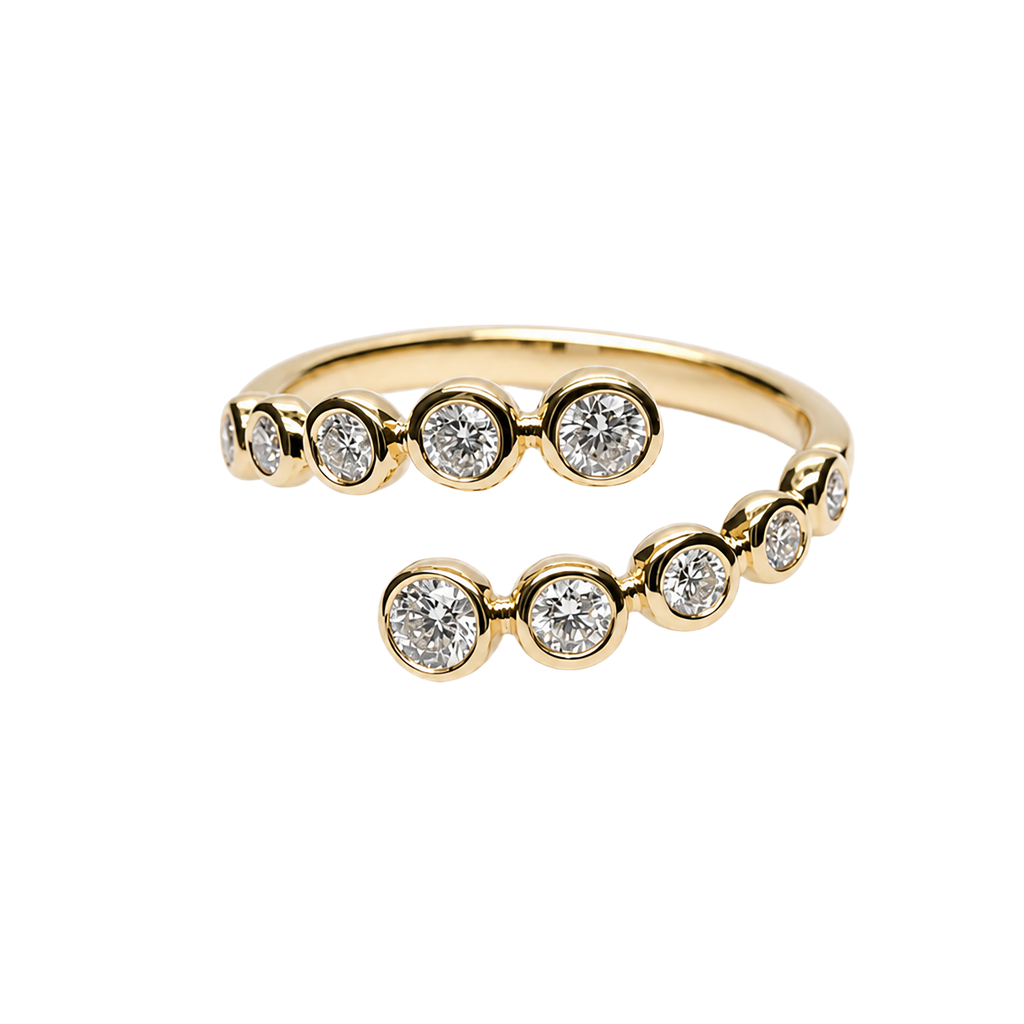 14KY Yellow Gold Diamond Ring