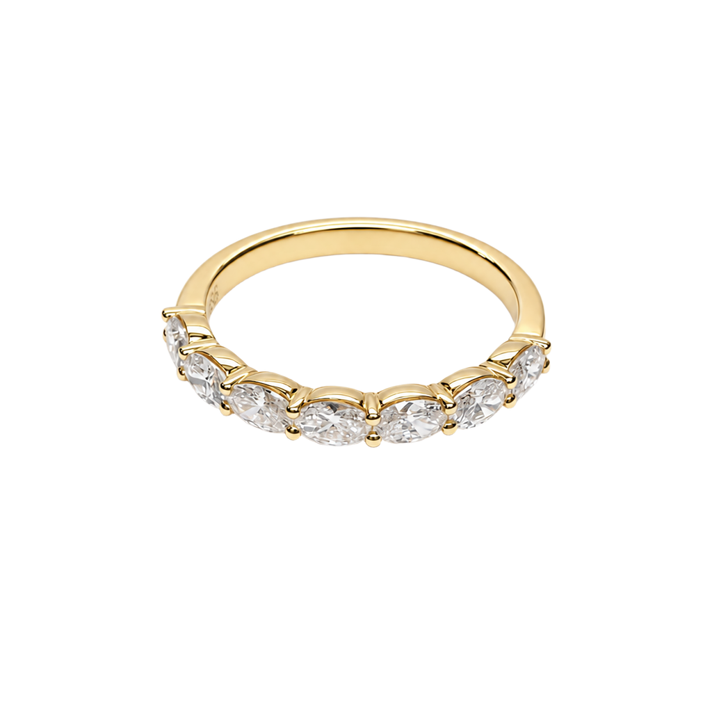 14K Yellow Gold Diamond Ring