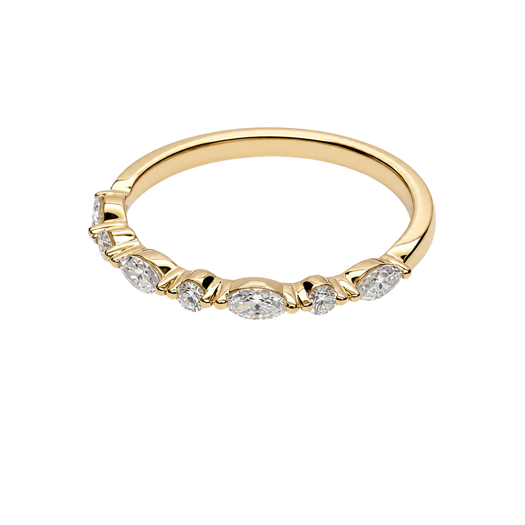 14K Yellow Gold Diamond Ring