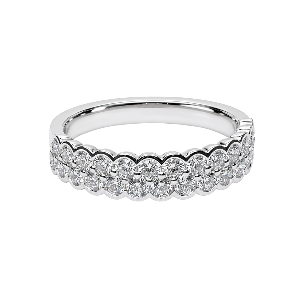 18K White Gold Diamond Ring