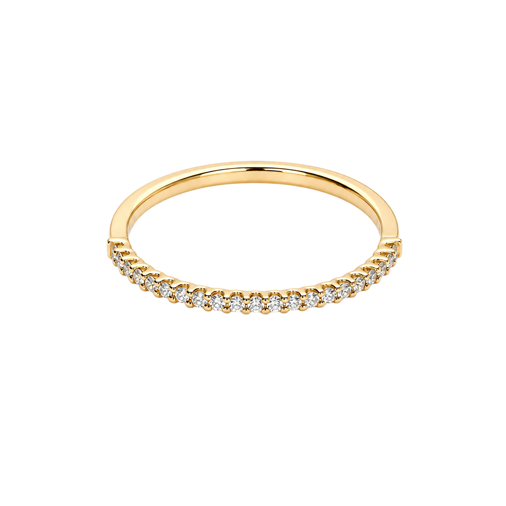 18K Yellow Gold Diamond Ring