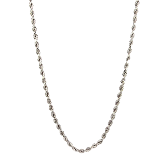 [893462400029] 10K White Gold Chain