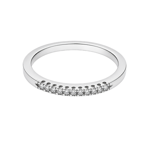 [712623600001] 10K White Gold Diamond Wedding Band