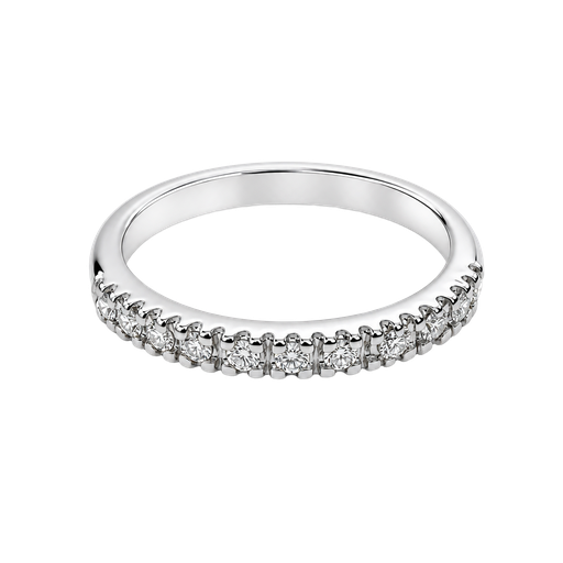 [728175600003] 14KW White Gold Diamond Band