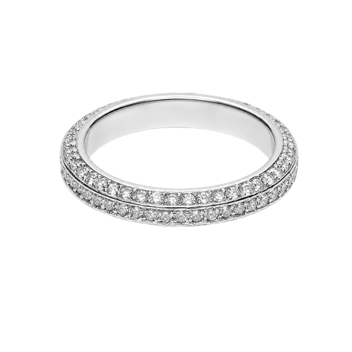 [768182400001] 14K White Gold Diamond Eternity Band