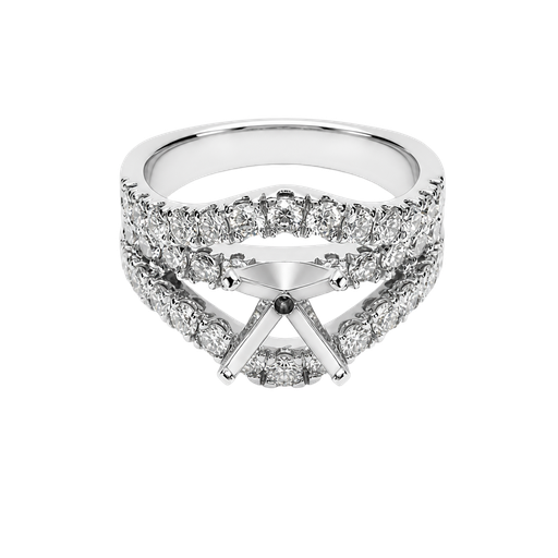 [849913200004] 14K White Gold Diamond Ring