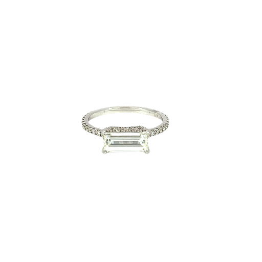 [876351600013] 14K White Gold Diamond Engagement Ring