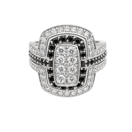 [861062400005] 14K White Gold Diamond Fashion Ring