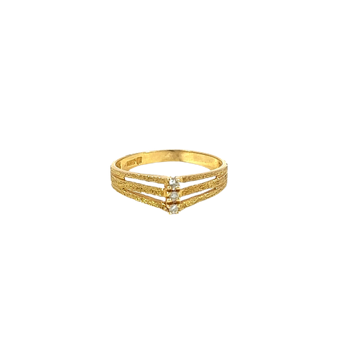 [725151600008] 14K Yellow Gold Diamond and Diamond Rings