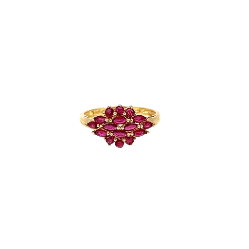 [890524800001] 14K Yellow Gold Ruby Fashion Ring