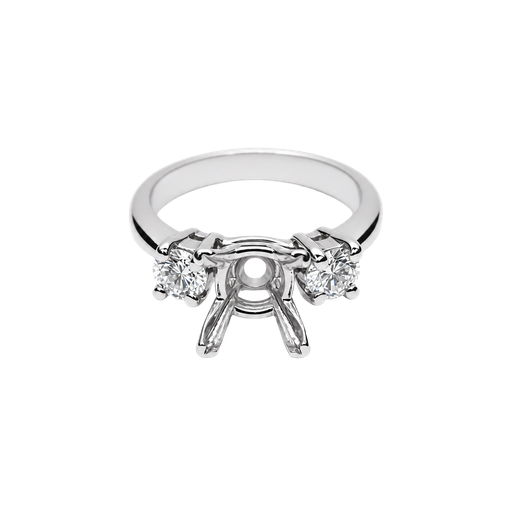 [882572400012] Platinum Diamond Engagement Ring