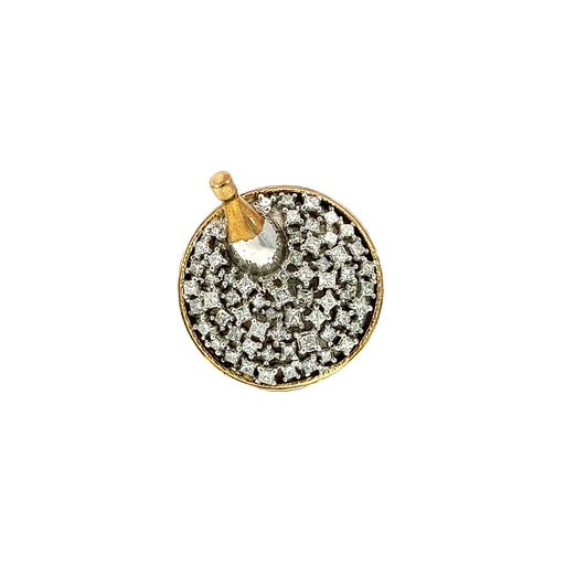 [790556400002] 14K Yellow Gold Diamond Cocktail Ring