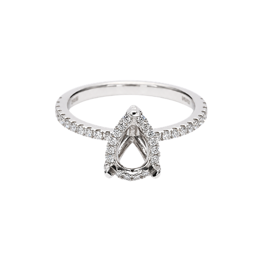 [906842789060] 14K White Gold Diamond Fashion Ring