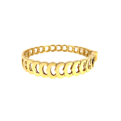 [908985473075] 14K Yellow Gold Bangle Bracelet