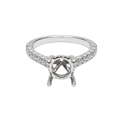 [910622748423] 18K White Gold Diamond Fashion Ring
