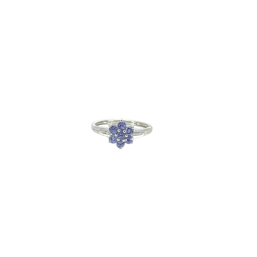 [913121999596] Platinum Tanzanite Fashion Ring, 0.50ct tw
