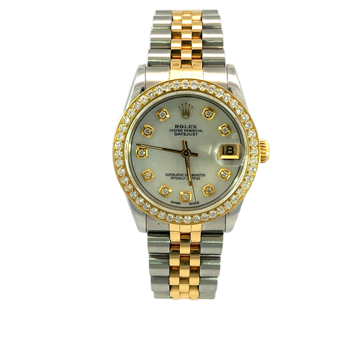 [914354923652] Ladies Rolex Datejust Two-Tone Watch