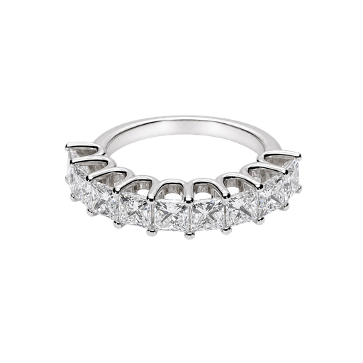[961793403222] 14K White Gold Lab Diamond Band
