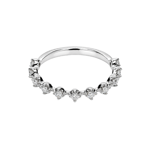 [977943308831] 14KW White Gold Diamond Band